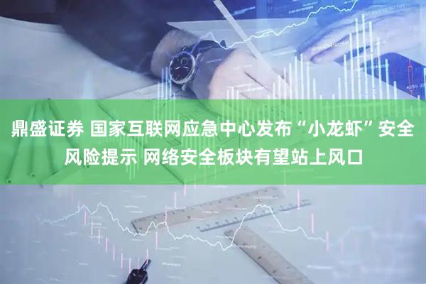 鼎盛证券 国家互联网应急中心发布“小龙虾”安全风险提示 网络安全板块有望站上风口