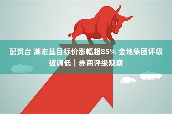 配资台 潮宏基目标价涨幅超85% 金地集团评级被调低｜券商评级观察