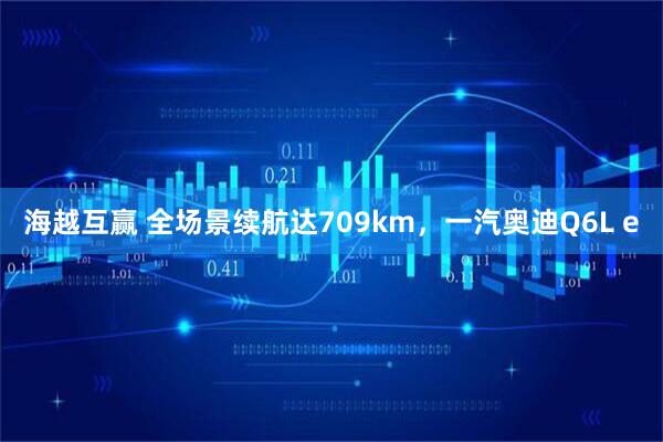 海越互赢 全场景续航达709km，一汽奥迪Q6L e